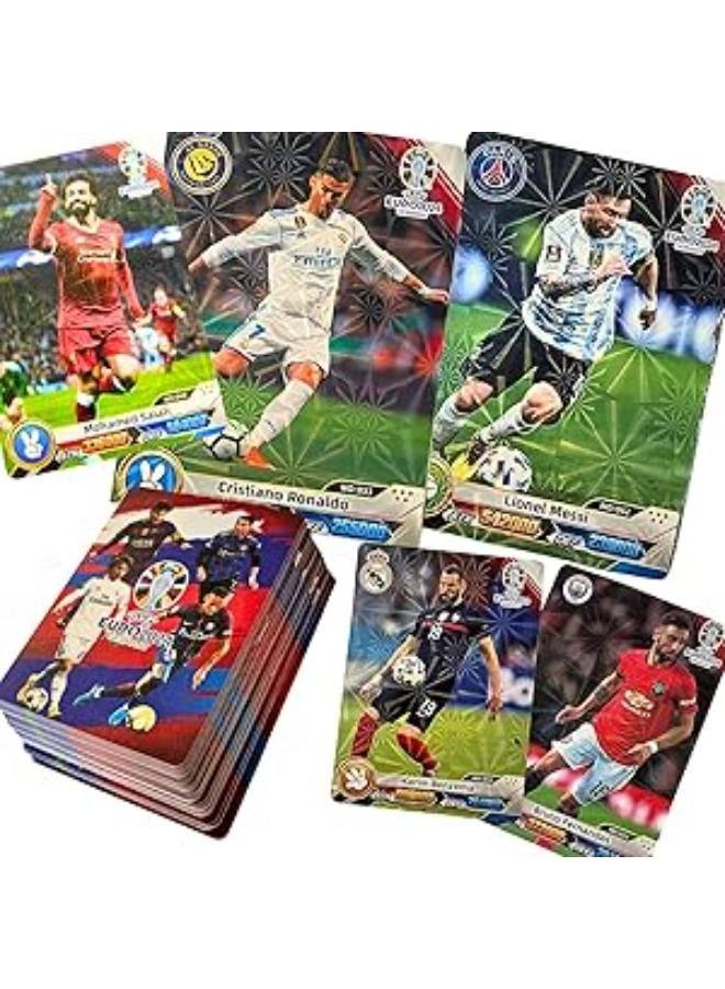 World Cup Football Star Card - 32 Unique Football Player Cards.Each Pack Contains a Different Card to Create Unforgettable Moments